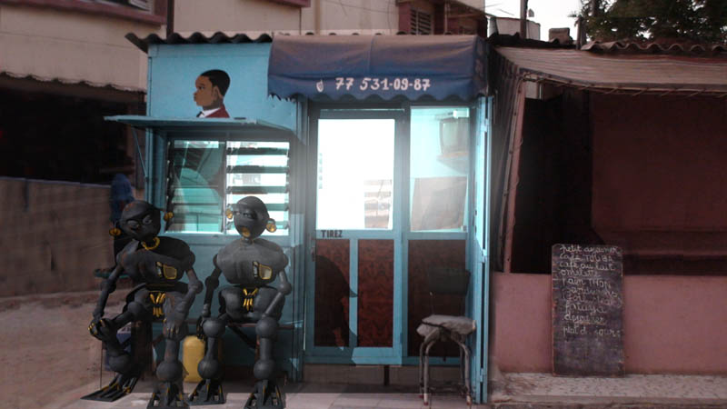 Le salon de coiffure au Sénégal